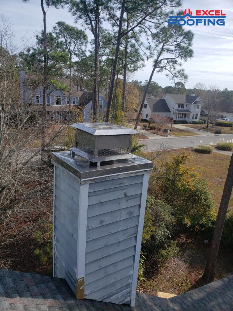 Custom Fabricated Chimney Cap