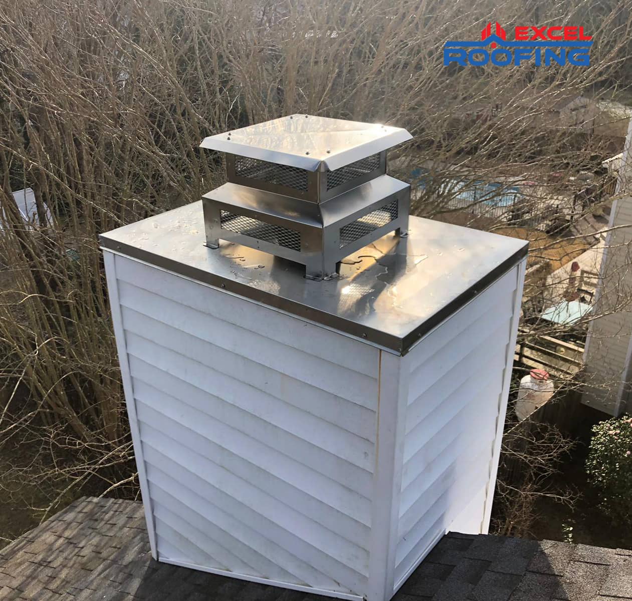 Custom Fabricated Chimney Cap