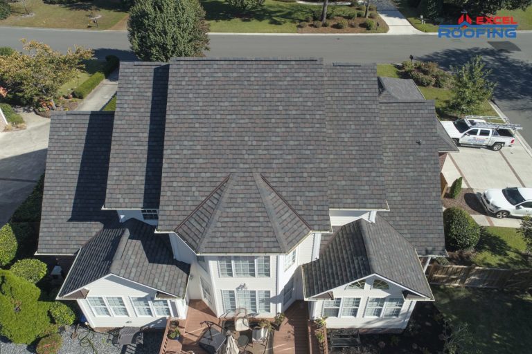 GAF Camelot shingle roof installed in Wilmington, NC.