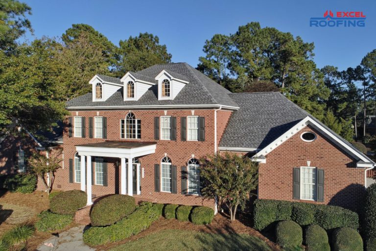 Architectural shingle roof replacement in Wilmington, NC.