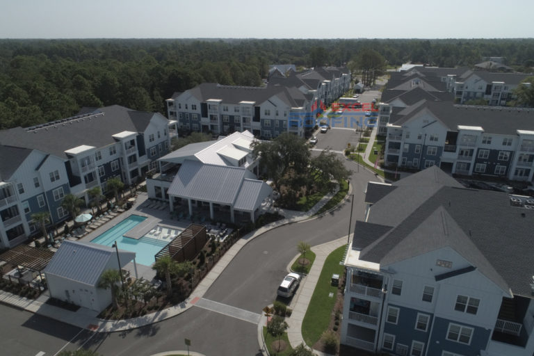 Commercial Shingle Roof Installation