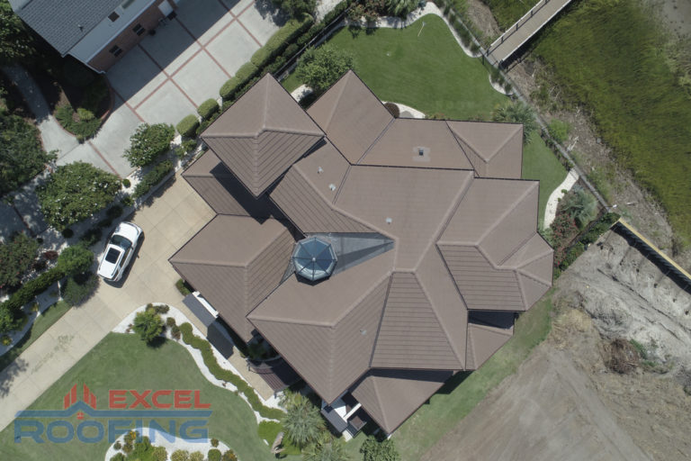 Slate Tile Roof Installment
