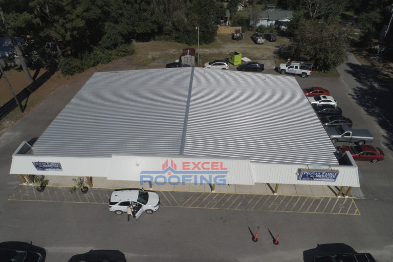 Commercial Metal Roof Replacement