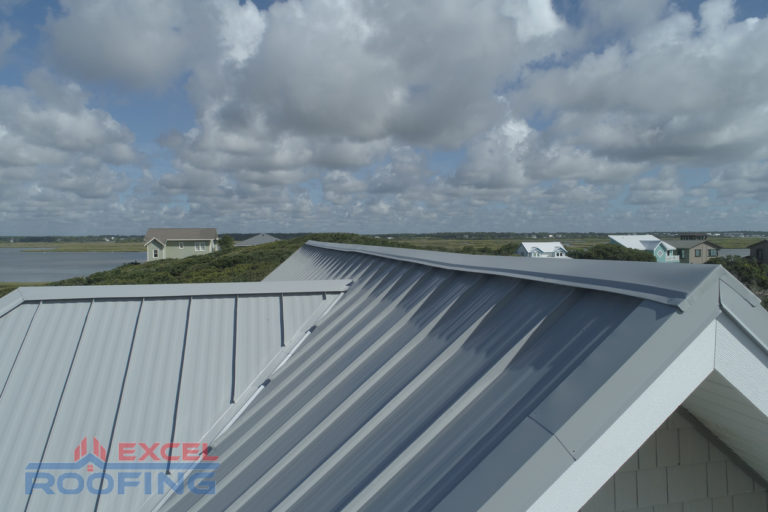 Aluminum metal roof deatails