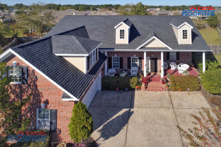 Architectural Black Shingle Roof